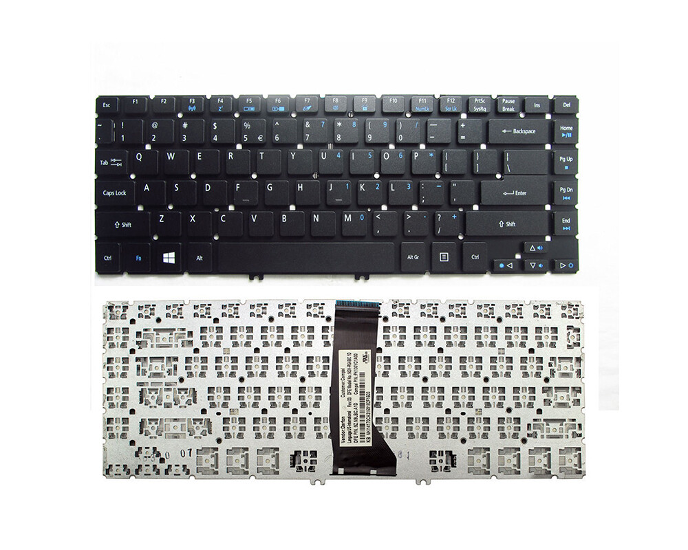 Клавиатура за лаптоп Клавиатура за лаптоп Acer Aspire R7-571 R7-571G R7-572G Without Frame Black US/UK