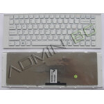 <span>Клавиатура за лаптоп</span> Клавиатура за лаптоп Sony Vaio VPC-EG White Frame White с Кирилица  - 