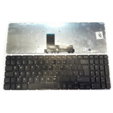  Клавиатура за лаптоп Toshiba Satellite L50-B C55-C L50-C L70-C S50-B P50-C P50D-C P50T-C P55W-C S50D-B S50T-B Radius P50W-C P55W-C - Черна Без Рамка с Голям Ентър (No Frame Black UK) 794763 60135045_2 на топ цена - PIC.bg