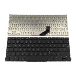 <span>Клавиатура за лаптоп</span> Клавиатура за лаптоп Apple MacBook Air / Pro A1425 13.3" (Без рамка, Черна, с Голям Enter) No Frame Black UK - Оригинална  - 