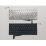 <span>Клавиатура за лаптоп</span> Клавиатура за лаптоп Apple MacBook Pro A1286 For Backlit Black US (Version 2) (Малък Enter) 2008г  - 