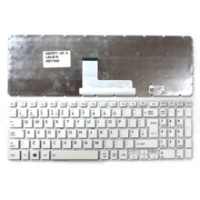  Клавиатура за лаптоп Toshiba Satellite L50-B L50-C L70-C - Бяла Без Рамка с Голям Ентър (No Frame White UK) 794895 60135047_2-1 на топ цена - PIC.bg