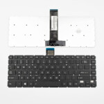 <span>Клавиатура за лаптоп</span> Клавиатура за лаптоп Toshiba Satellite E45T-B L40-B S40-B Черна Без Рамка (Малък Ентър)  - 
