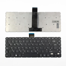  Клавиатура за лаптоп Toshiba Satellite E45T-B L40-B S40-B Черна Без Рамка с Голям Ентър (UK) 794959 60135084 на топ цена - PIC.bg