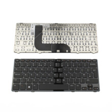  Клавиатура за лаптоп Dell Inspiron 13z-5323 14Z-3360 14Z-5423 Черна с Лъскава Рамка 794974 60108005 на топ цена - PIC.bg