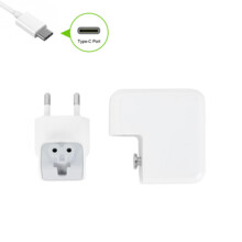  AC Adapter Apple USB TYPE-C 29W 14.5V 2.0A, 5V / 2.4A (EU plug) - Заместител 795058 50105011B на топ цена - PIC.bg