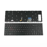 <span>Клавиатура за лаптоп</span> Клавиатура за лаптоп Lenovo IdeaPad Y50-70 Y50-70AM Y70-70 Черна Без Рамка с Малък Ентър (US) с Подсветка / Black Without Frame With Backlit US​  - 