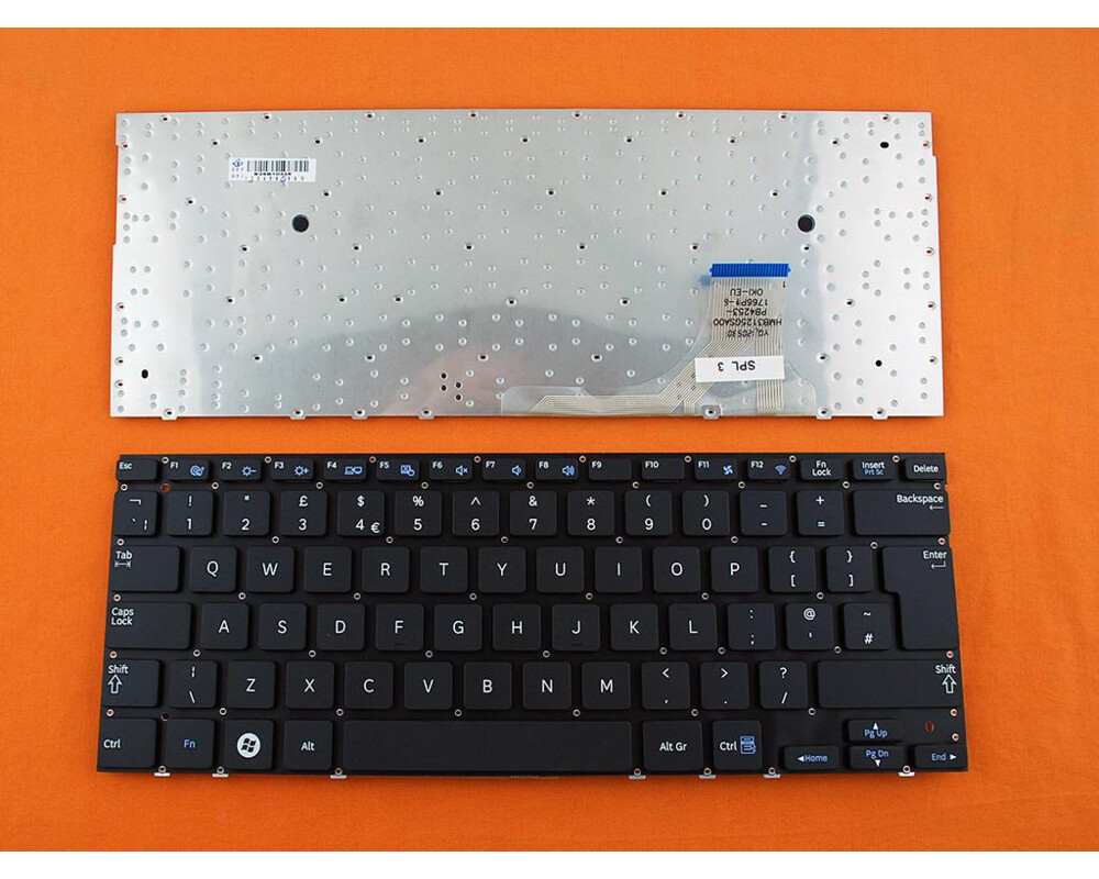 Клавиатура за лаптоп Клавиатура за лаптоп Samsung NP530U3B NP530U3C NP535U3C Black Without Frame UK с Кирилица