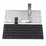 <span>Клавиатура за лаптоп</span> Клавиатура за лаптоп Asus VivoBook S300 Black Without Frame US / Черна Без Рамка (Малък Ентър)  - 