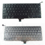 <span>Клавиатура за лаптоп</span> Клавиатура за лаптоп Apple MacBook Pro Unibody A1278 MB467 Models 13" 13.3" Black / Черна с Малък Ентър (US)  - 