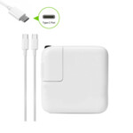 <span>Зарядно</span> Зарядно за лаптоп (Laptop AC Adapter) Apple MacBook Type-C USB-C - 20.3V / 3A / 61W - Заместител / Replacement Високо Качество A+  - 