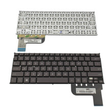 Клавиатура за лаптоп Asus Zenbook UX21A Кафява Без Рамка (Малък Ентър) / Brown Without Frame US 795303 60106118_1 на топ цена - PIC.bg