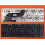 <span>Клавиатура за лаптоп</span> Клавиатура за лаптоп HP ProBook 650 G1 655 G1 Черна Без Рамка (Голям Ентър) с Кирилица / Black Without Frame UK With Pointing Stick  - 