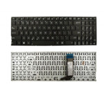 <span>Клавиатура за лаптоп</span> Клавиатура за лаптоп Asus A556 A556U A556UA A556UB A556UF A556UJ A556UR A556UV X556 Черна Без Рамка (Малък Ентър) / Black Without Frame US  - 