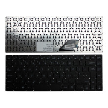  Клавиатура за лаптоп Asus T300LA 4010 Черна Без Рамка с Голям Ентър / Black Without Frame UK 795340 60106125_2 на топ цена - PIC.bg