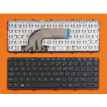 <span>Клавиатура за лаптоп</span> Клавиатура за лаптоп HP ProBook 440 G0 440 G1 445 G1 440 G2 445 G2 430 G2 Черна с Черна Рамка / Black Frame Black  - 