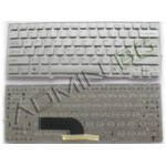 <span>Клавиатура за лаптоп</span> Клавиатура за лаптоп Sony Vaio VPC-SD Сребриста Без Рамка (Малък Ентър) с Кирилица / Silver Without Frame US  - 