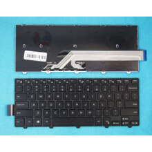  Клавиатура за лаптоп Dell Inspiron 14-3000 Series 5447 5442 5445 7447 Черна с Черна Рамка / Black Frame Black 795404 60108008 на топ цена - PIC.bg