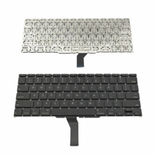  Клавиатура за лаптоп Apple MacBook Air A1370 / A1465 11.6&quot; (F12 - EJECT) 2010 Черна Без Рамка (Малък Ентър) / Black Without Frame US 795407 60105006_1 на топ цена - PIC.bg