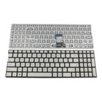 <span>Клавиатура за лаптоп</span> Клавиатура за лаптоп Asus Q502 Q552 N592 Q503UA Q504UA Q553UB N452 Сребриста Без Рамка (Малък Ентър) / Silver Without Frame US  - 