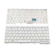  Клавиатура за лаптоп Lenovo IdeaPad 110S-11IBR Бяла Без Рамка (Малък Ентър) / White Without Frame US 795429 60125105 на топ цена - PIC.bg