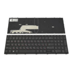 <span>Клавиатура за лаптоп</span> Клавиатура за лаптоп HP ProBook 450 G5 455 G5 470 G5 Черна с Черна Рамка с Кирилица / Black Frame Black  - 