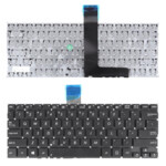 <span>Клавиатура за лаптоп</span> Клавиатура за лаптоп Asus VivoBook F200CA X200MA X200CA Черна Без Рамка (Малък Ентър) / Black Without Frame US  - 