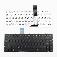  Клавиатура за лаптоп Asus X450 Черна Без Рамка (Малък Ентър) / Black Without Frame US 795449 60106141 на топ цена - PIC.bg