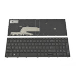 <span>Клавиатура за лаптоп</span> Клавиатура за лаптоп HP ProBook 450 G5 455 G5 470 G5 Черна с Черна Рамка / Black Frame Black  - 