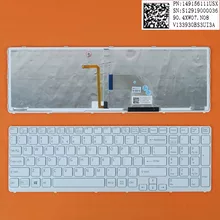  Клавиатура за лаптоп Sony Sve17 Бяла с Бяла Рамка с Подсветка / White Frame White With Backlit US/UK Type 2 795474 60134041_2BL на топ цена - PIC.bg