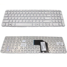  Клавиатура за лаптоп HP G6-2000 Бяла Без Рамка (Малък Ентър) / White Without Frame US 795478 60119053 на топ цена - PIC.bg
