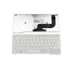 <span>Клавиатура за лаптоп</span> Клавиатура за лаптоп Lenovo S210T Бяла с Бяла Рамка с Кирилица / White Frame White  - 