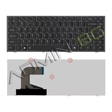  Клавиатура за лаптоп Sony Vaio VPC-S Series Черна с Черна Рамка с Кирилица / Black Frame Black 795526 60132054_1BG на топ цена - PIC.bg