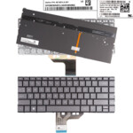 <span>Клавиатура за лаптоп</span> Клавиатура за лаптоп HP Spectre x360 13-W010CA 13-W013DX 13-W020CA 13-W023DX Черна Без Рамка (Малък Ентър) с Подсветка / Black Without Frame US With Backlit  - 