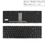 <span>Клавиатура за лаптоп</span> Клавиатура за лаптоп Lenovo Yoga 500-15 500-15IBD 500-15IHW 700-15 700-15ISK  Черна Без Рамка (Малък Ентър) с Подсветка / Black Without Frame US Backlit Оригинална  - 