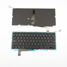  Клавиатура за лаптоп Apple MacBook Pro A1286 Black With Backlit US (Version 2) С Подсветка (Малък Enter) 2008г 795635 60105007_21B на топ цена - PIC.bg