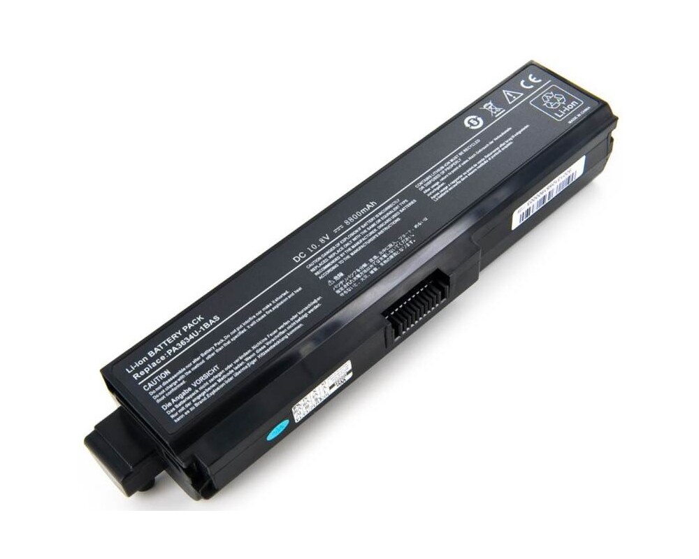 Батерия за лаптоп Батерия за лаптоп Toshiba A660 C600 C640 C650 C660 L600 L640 L650 L670 L730 L740 L750 L770 M640 P740 P770 PA3817U PA3816U 12кл - Заместител / Replacement