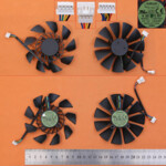 <span>Вентилатор за лаптоп</span> Вентилатори за лаптоп (CPU Fan) Asus GTX780 GTX780TI R9 280X/290X (Left + Right)  - 