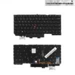 <span>Клавиатура за лаптоп</span> Клавиатура за лаптоп Lenovo IBM ThinkPad X1 Carbon 5th 6th Gen 2017 Черна Без Рамка (Малък Ентър) с Подсветка / Black Without Frame US 5 gen. 2017 With Backlit  - 