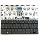 <span>Клавиатура за лаптоп</span> Клавиатура за лаптоп HP Pavilion X360 11-AD010CA 11-AD051NR 11-AD108CA 11M-AD113DX Черна Без Рамка (Малък Ентър) / Black Without Frame US  - 