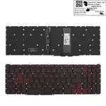 <span>Клавиатура за лаптоп</span> Клавиатура за Acer Nitro 5 AN515-54 AN515-43 Черна Без Рамка С Подсветка Black Without Frame With Backlit US/UK - Оригинална / Original  - 