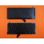 <span>Клавиатура за лаптоп</span> Клавиатура за лаптоп Apple MacBook Pro A1502 13.3" - Черна Без Рамка с Малък Ентър с Подсветка  - 