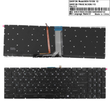  Клавиатура за лаптоп MSI GS60 GS70 GE62VR GE72 GP62VR GT62VR GT73VR GS73VR Черна Без Рамка с Подсветка / Black Without Frame With Full Colorful Backlit (RGB) US/UK 795977 60128018_BL-RGB на топ цена - PIC.bg