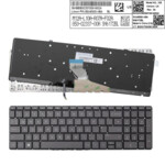 <span>Клавиатура за лаптоп</span> Клавиатура за лаптоп HP Spectre X360 15-CH 15-CH000 Сива Без Рамка С Подсветка Gray Without Frame With Backlit US (Малък Ентър)  - 