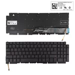 <span>Клавиатура за лаптоп</span> Клавиатура за лаптоп Dell G15 5510 5511 5515  Black Without Frame With Backlit / Черна Без Рамка С Подсветка US/UK  - 