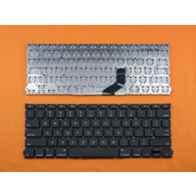  Клавиатура за лаптоп Apple MacBook Air / Pro A1425 13.3&quot; (Без рамка, Черна, с Малък Enter) No Frame Black US 796028 60105008_1 на топ цена - PIC.bg