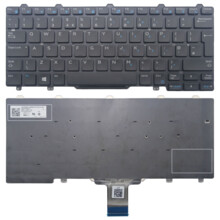  Клавиатура за лаптоп Dell Latitude E7250 Черна Без Рамка (Голям Ентър) / Black Without Frame UK 796198 60109022_2 на топ цена - PIC.bg