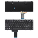 <span>Клавиатура за лаптоп</span> Клавиатура за лаптоп HP ProBook 430 G1 Черна с Черна Рамка / Black Frame Black  - 