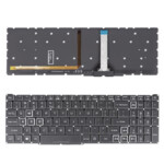 <span>Клавиатура за лаптоп</span> Клавиатура за лаптоп Acer Aspire Nitro AN515-57 AN515-45 Черна Без Рамка  - 