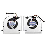 <span>Вентилатор за лаптоп</span> Вентилатори за лаптоп MSI GE66 GP66 GL66 (CPU + GPU)  - 